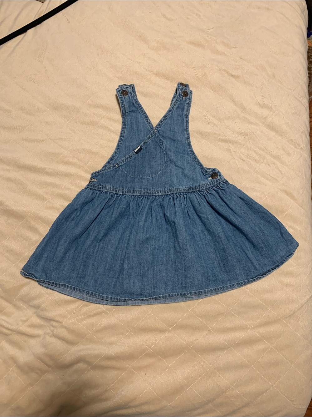 OshKosh Denim Pinafore Skirt Dress - Blue